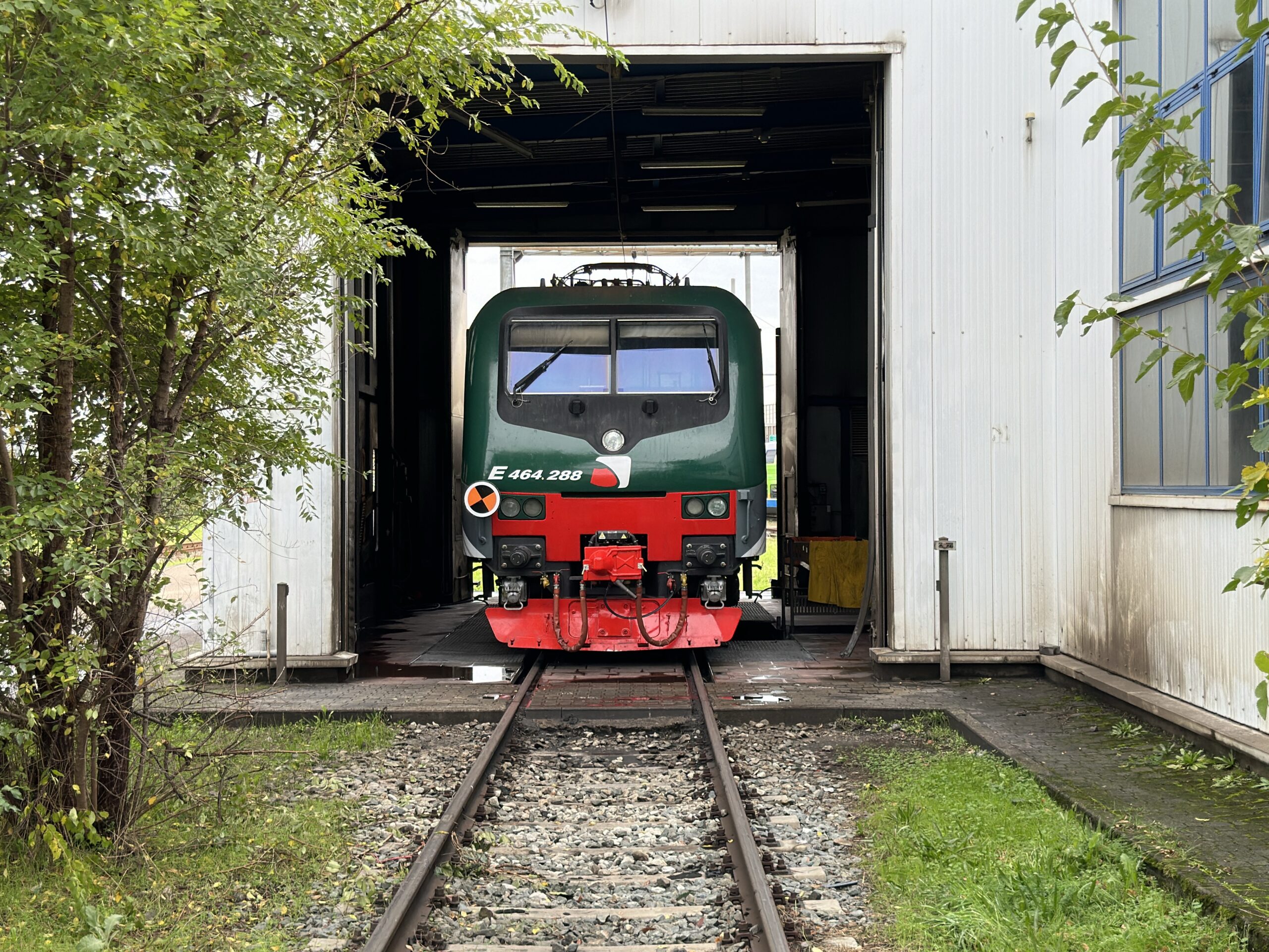 FS E.464 trenord surante Open Day al deposito Trenord di Milano Fiorenza